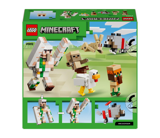 LEGO MINECRAFT 21592 Atak kurzego jeźdźca na pustyni - 1529734 - zdjęcie 10